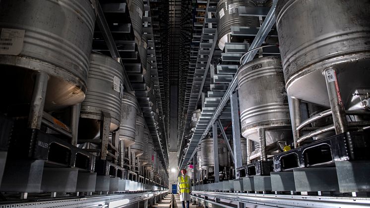 New automated high bay warehouse at Telford 