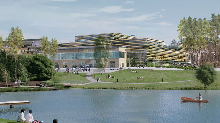Skiss 1: förslag framtida Universum, Umeå universitet