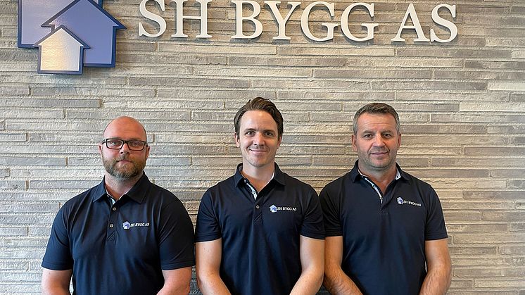 Jonas Lunde, Jan Erik Pedersen og Hagji Shala.
