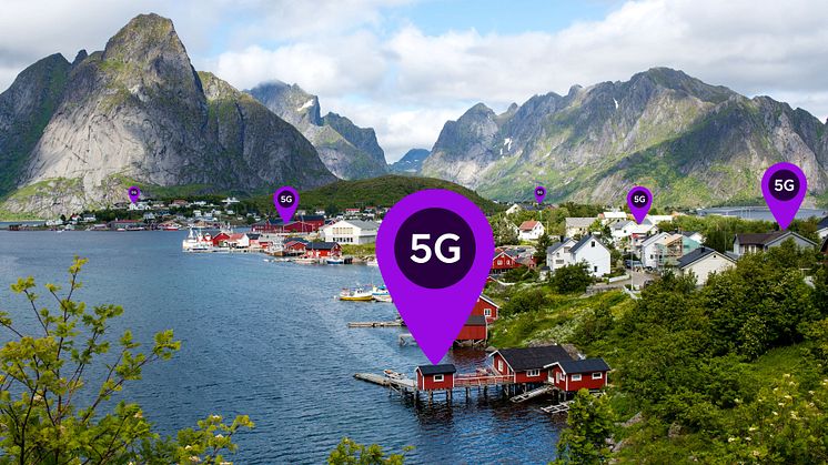 Telia sørger for 5G-fart på populære sommersteder