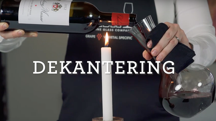 Dekantera och lufta vin - så här gör du