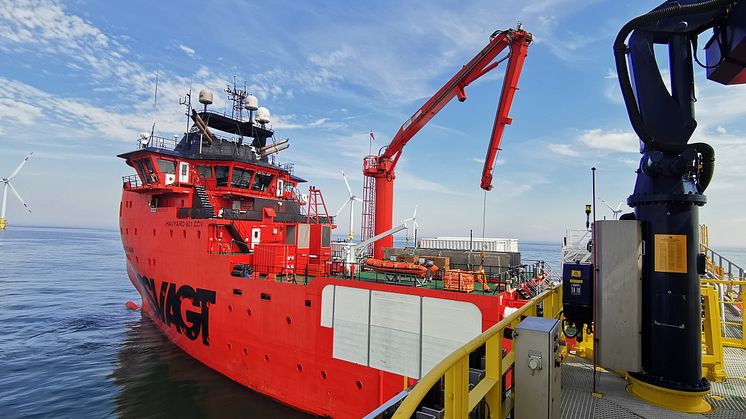 ESVAGT DANA in Baltic 2 offshore wind farm - 2020