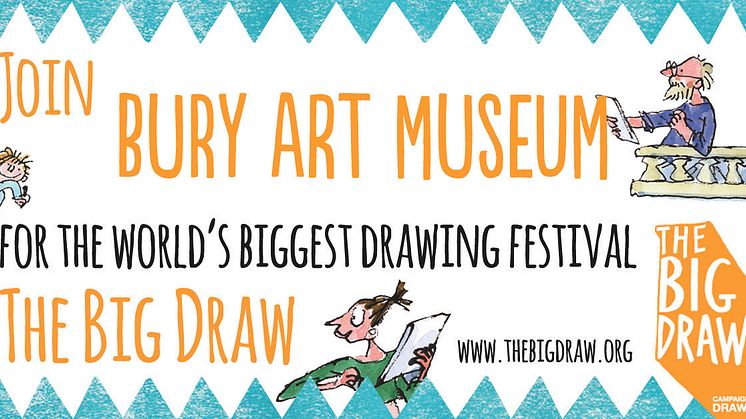 The Big Draw at Bury Art Museum
