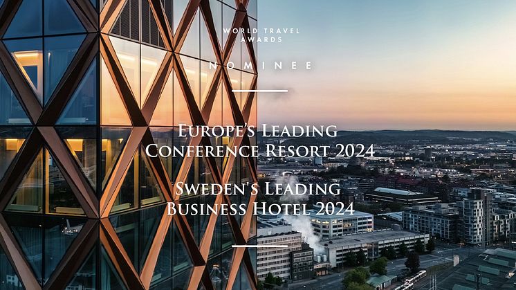 Europas bästa konferenshotell ska utses – Göteborgsdestination en av de nominerade