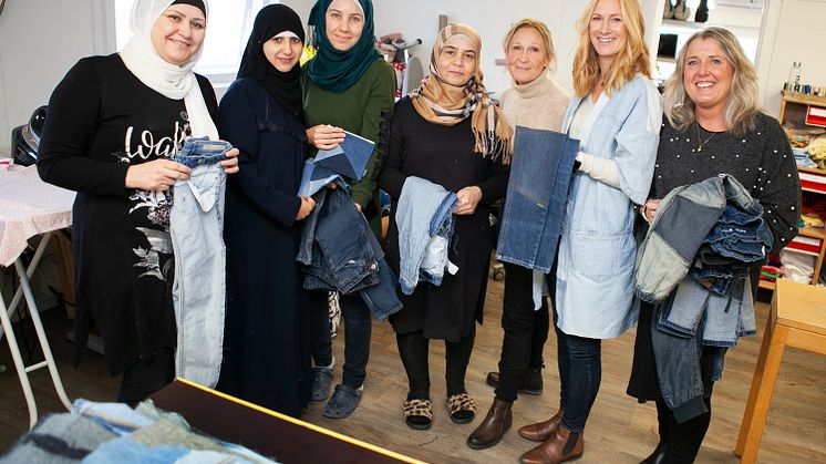 Dubbelt hållbart modesamarbete får priset Nyttigaste Affären