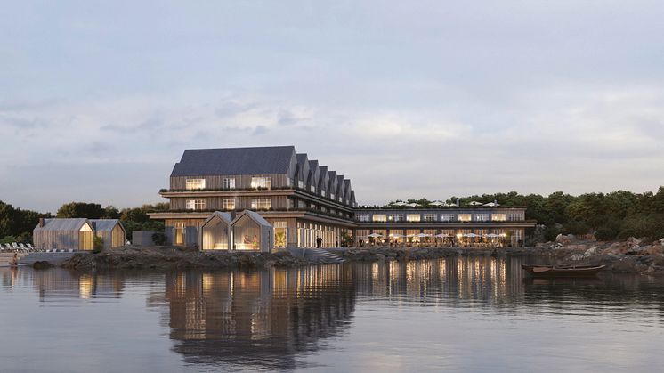Winn och Tornstaden skapar  ett nytt destinationshotell på Öckerö