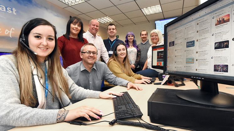 Go North East customer service team