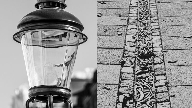 Det nya, förädlade, Bantorget har större ytor för uteliv, samtidigt som det gröna inslaget har bevarats. Strukturen är i stort densamma, det är i stället detaljerna och materialval som skapar lyftet. Foto: Kristina Strand Larsson 