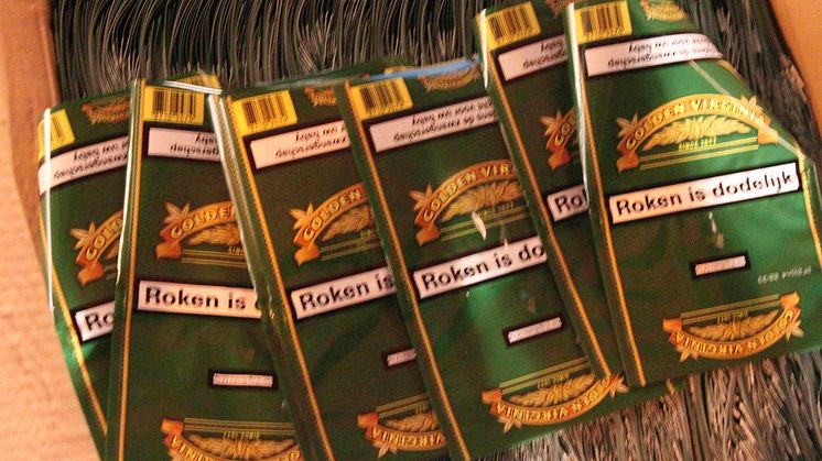 Op Eel counterfeit tobacco packaging