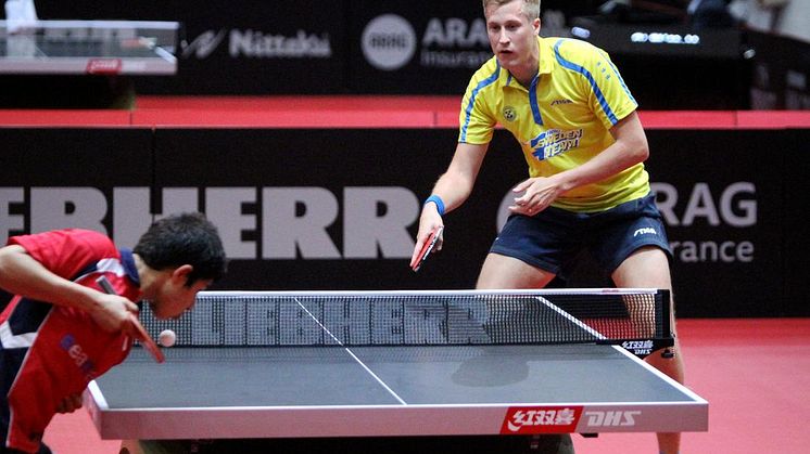Sverige-Japan i Sparbankshallen, Varberg 25/4.  Bild: Per Hällström/TT