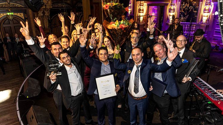 Bild: Vinnare på Motorgalan 2018