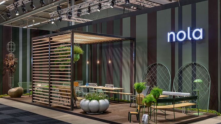 Nolas monter Stockholm Furniture Fair 2020. Foto: Jann Lipka