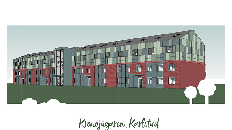 Willhem tillför nya hyreslägenheter i Karlstad 