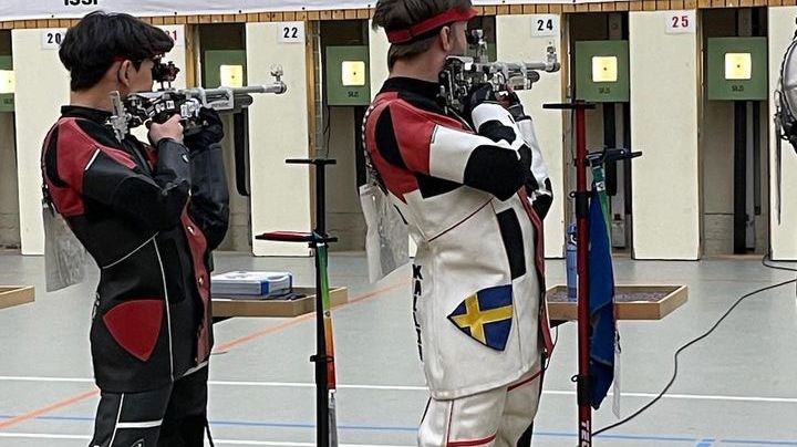 Pontus Kallin från By Skf 10 m luftgevär