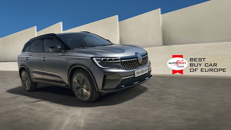 Renault Austral vinner "Best Buy Car of Europe 2023"