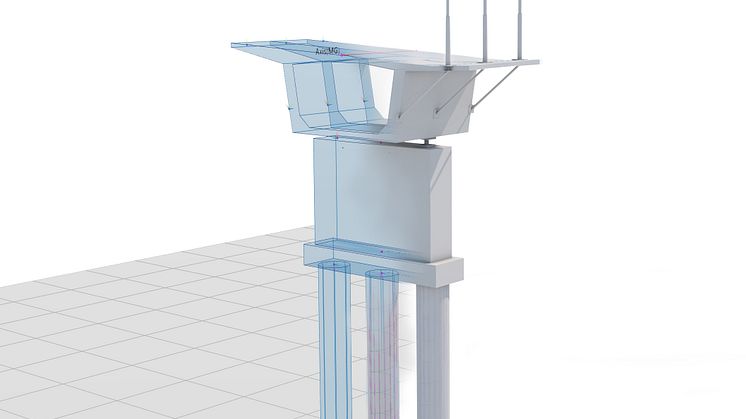 Allplan Bridge now offers the option of placing intelligent objects at defined positions with correct alignment and predefined parameters. 