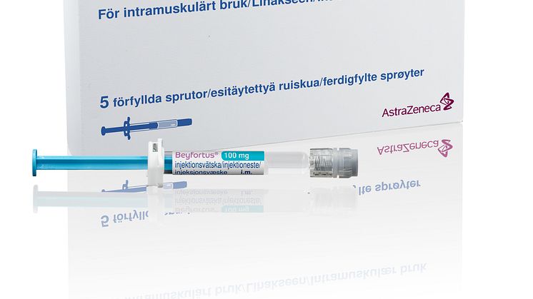 Nirsevimab SE Carton 5count 100mg.tif