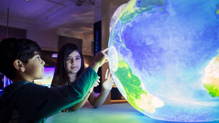 Upptäck vår blå planet! Foto: Martin Stenmark