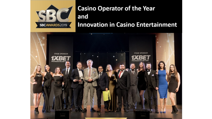 LeoVegas krönt till Årets Casinooperatör och är även Bästa Innovatör