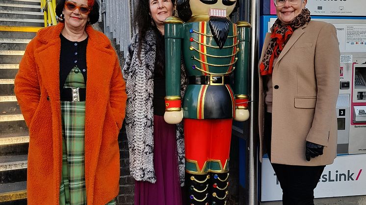 St Albans station on the Nutcracker Trail