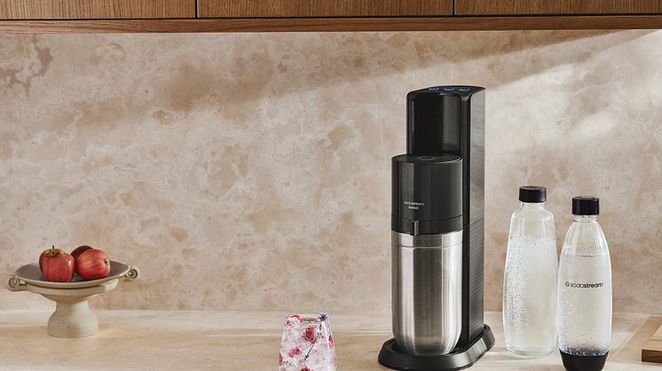 SodaStream lanserar E-DUO, den nya generationens kolsyremaskin