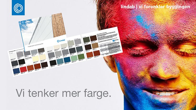 Lindab øker sitt fargeutvalg på sandwichpaneler
