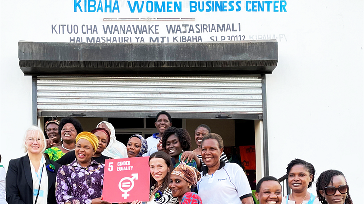 Bild från Kibaha women business center. Foto: ICLD