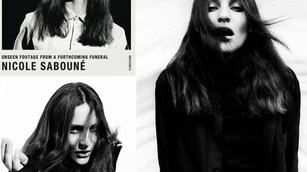 Josefin Strid stylar Nicole Saboune i hennes nya musikvideo