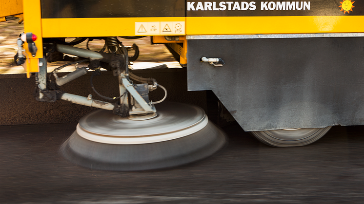 Vårsopningen i Karlstads kommun startar under nästa vecka.