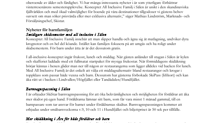 Årets fjällnyheter i Sverige och Norge