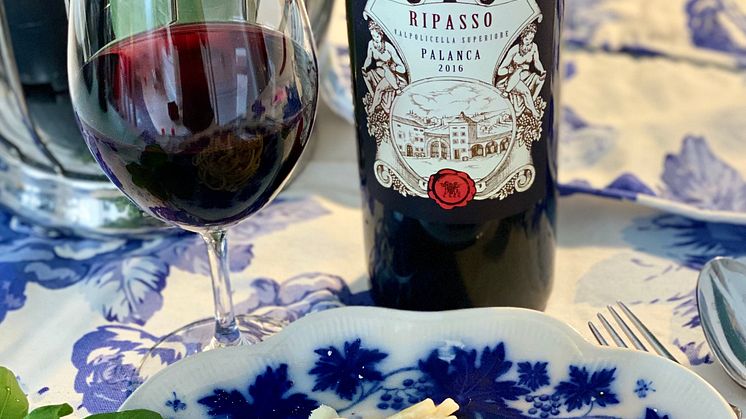 Tommasi Palanca Ripasso & krämig pasta