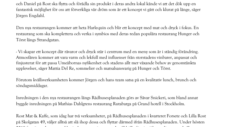 Nytt restaurangkoncept öppnar i Umeå