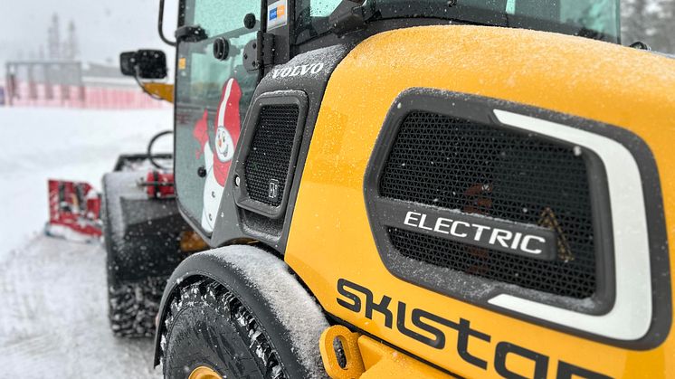 Volvo L25 Electric hos SkiStar
