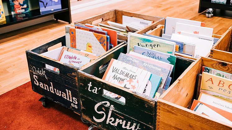Barnbiblioteket Tidsmaskinen invigs på Malmö Stadsarkiv