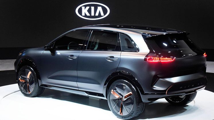 Kia Niro EV Concept rear side