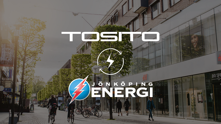 Tosito och Jönköping Energi i samarbete vid framtagning av smart system för energiuppföljning