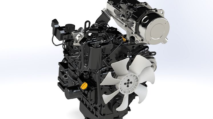 Image - Mastry Engine Center - The 3TNV88C-DYEM YANMAR Tier 4F engine adapted by Mastry Engine Center for Puckett Equipment's asphalt pavers