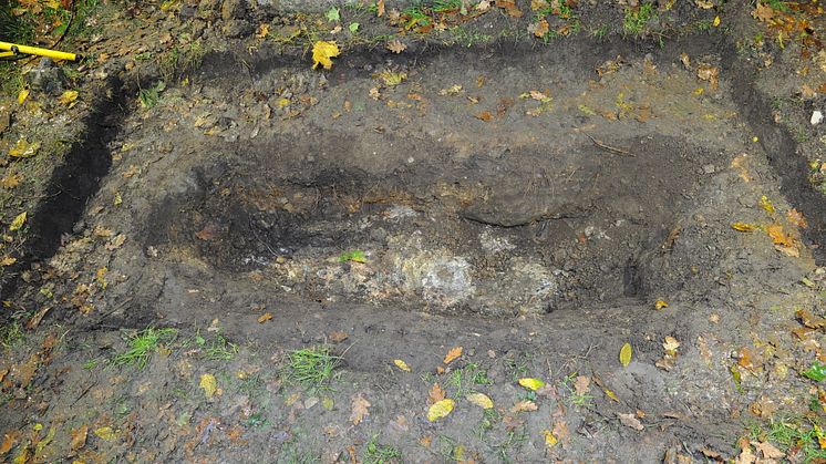 The grave site