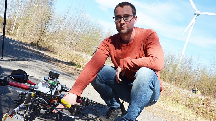 Emil Fresk, forskare i robotik och reglerteknik vid Luleå tekniska universitet