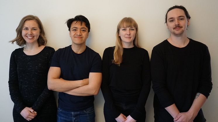 Hannah Barker, Karl Yves Vallin, Jacqueline Rohde Mohr, Nicholas Kelly Foto: Privat.