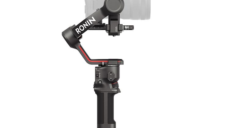 DJI RS 3 - Complete setup - side view (2 of 2)