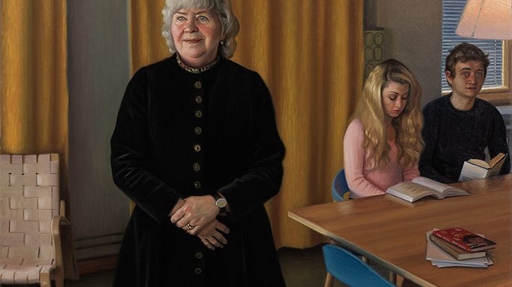 © Johan Patricny, ”Bodil Jönsson”. 2018 års hedersporträtt, Statens porträttsamling. 