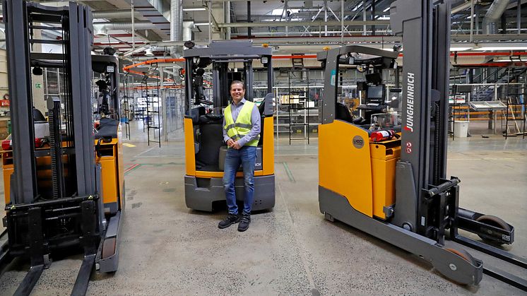 Plasman moderniserar sin lagerlogistik med Jungheinrich.