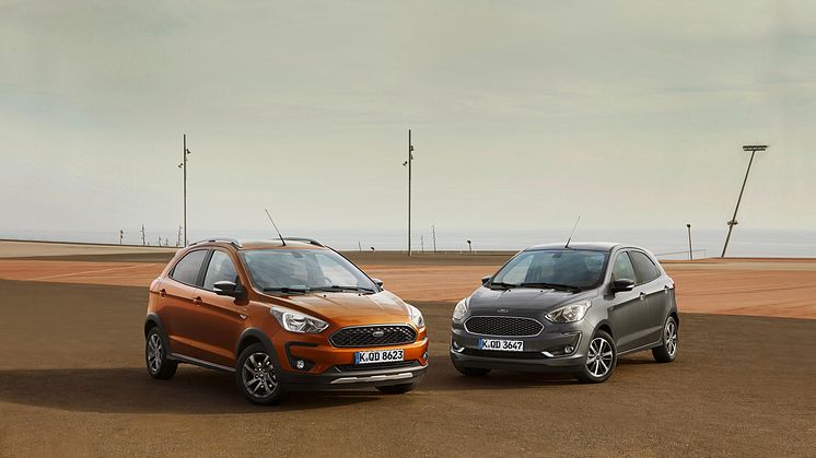 Kleinwagen-Baureihe von Ford startet mit neuem Design, modernen Motoren und anspruchsvollen Technik-Lösungen durch 