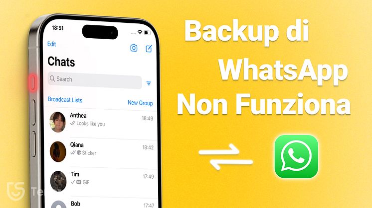 il Backup WhatsApp Non Funziona su Google Drive