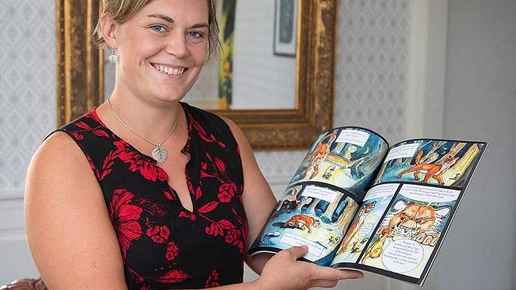 Möt TIGERN som tappade sina ränder ett fartfyllt äventyr av konstnären och illustratören Maria Fandén