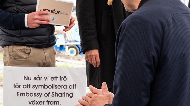 Startskottet för nytt kvarter i Hyllie - Embassy of Sharing