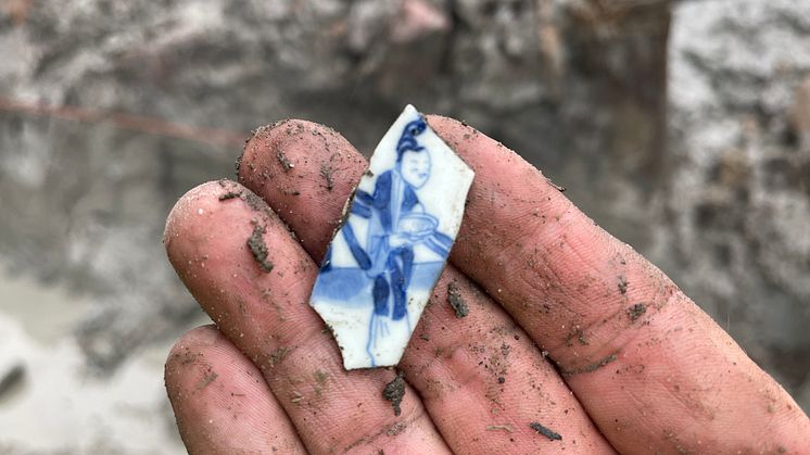 Keramikfynd vid Röda bryggan