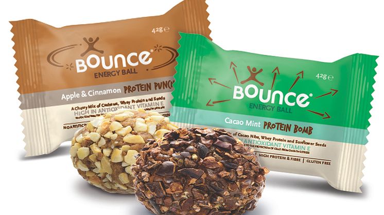 Bounce balls eple & kanel og Bounce balls kakao mint