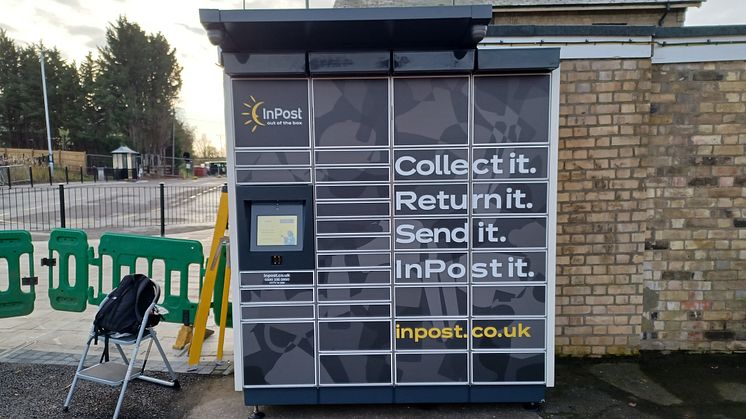 Huntingdon InPost lockers